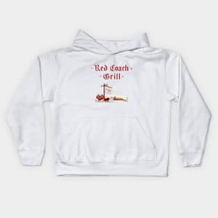 Red Coach Grill Kids Hoodie